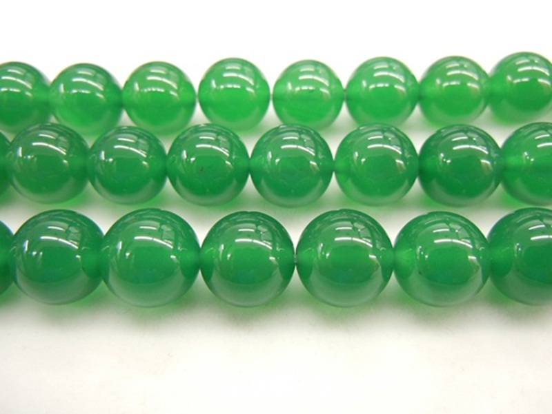 Green Agate Dyed