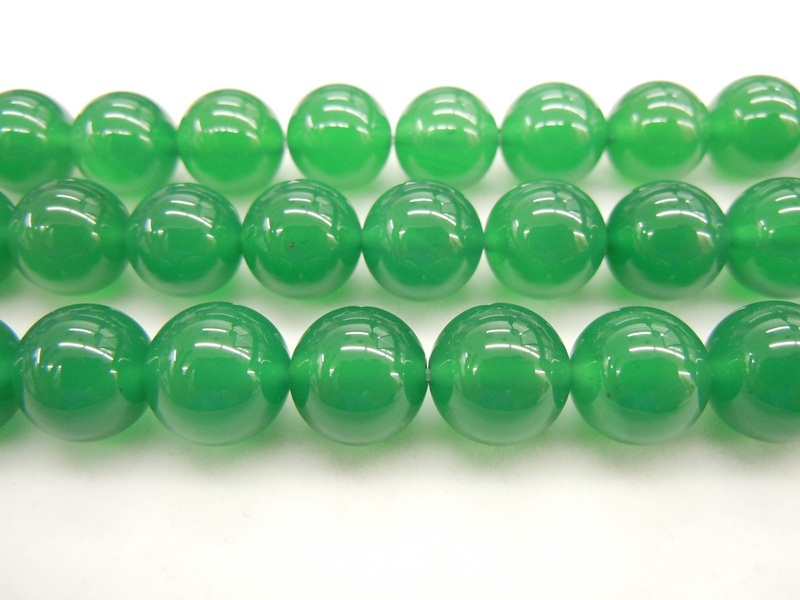 Green Agate Dyed