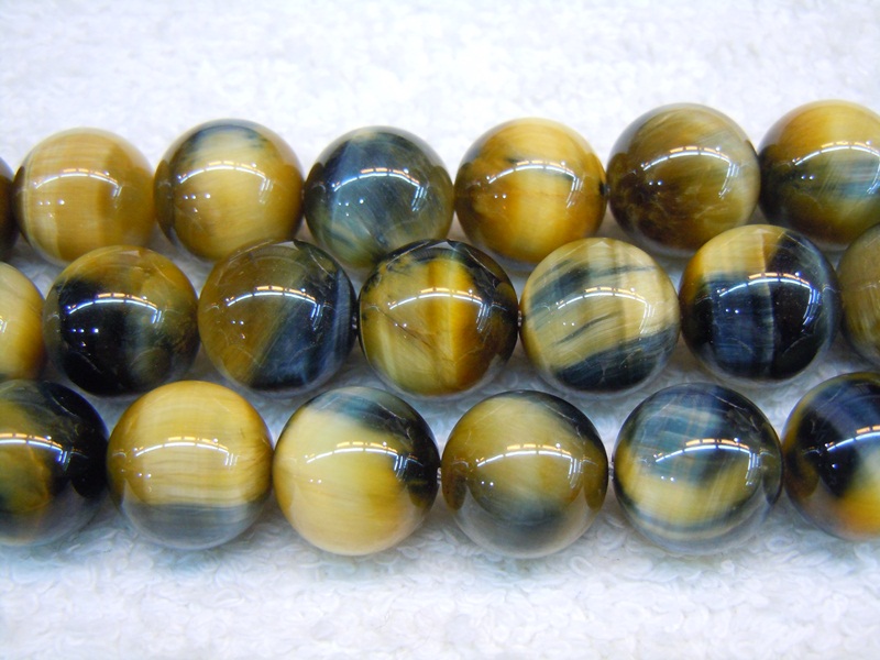 Yellow/Blue Tiger Eye A