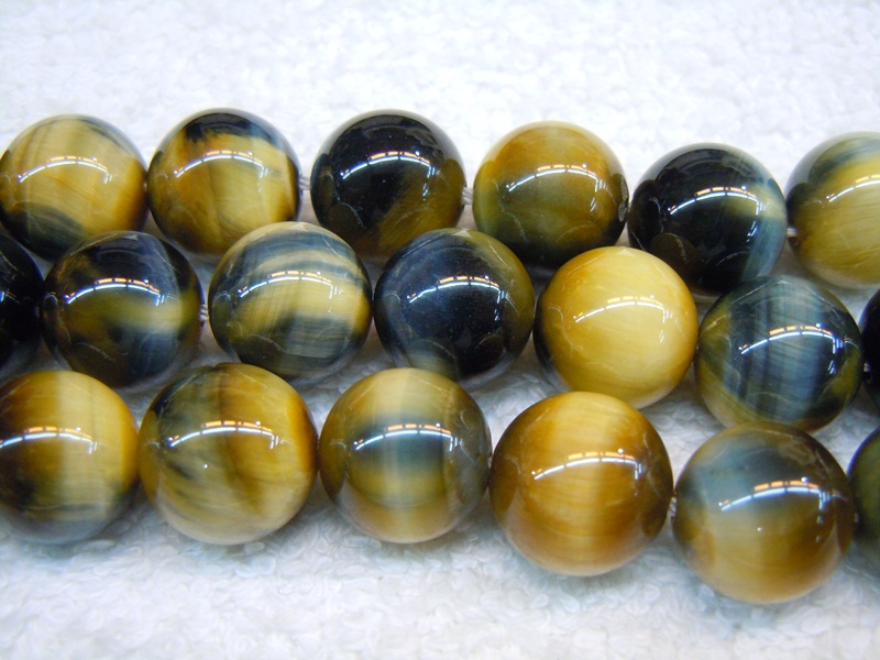 Yellow/Blue Tiger Eye A