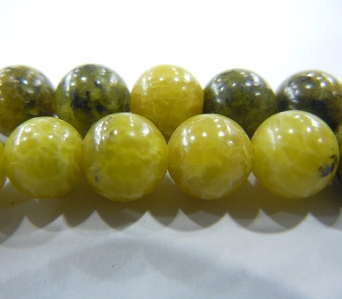 Yellow Howlite Stone China