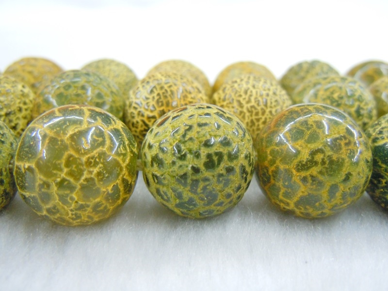 Snake Skin Agate Yellow