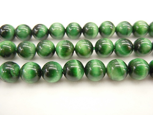 Green Tiger Eye Dyed