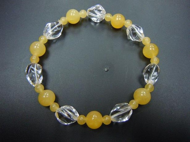 Crystal+Yellow Jade