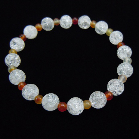 Crack Crystal+Carnelian