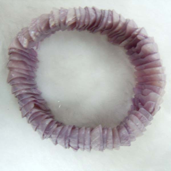 Lt.Purple Shell Bracelet