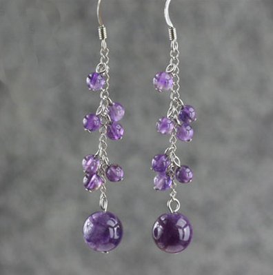 Amethyst Earring